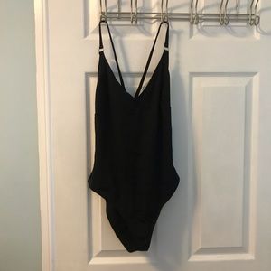 H&M Black One-piece Swimsuit NWT